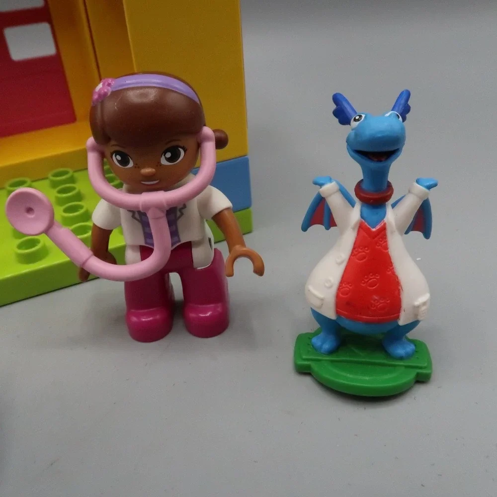 Lego Duplo Doc Mcstuffins Doctor Nurse Vet Set & Dragon Stuffy Figure Disney